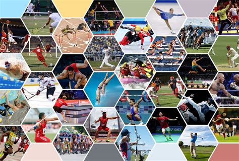 Free Sports Photo Collage .
